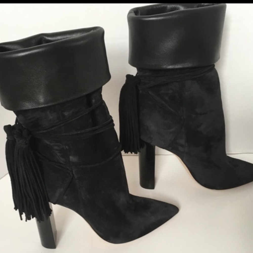 Saint Laurent Tanger Tassle Boots sz. 37